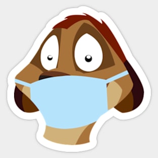 Timon with Mask - Hakuna Matata Sticker